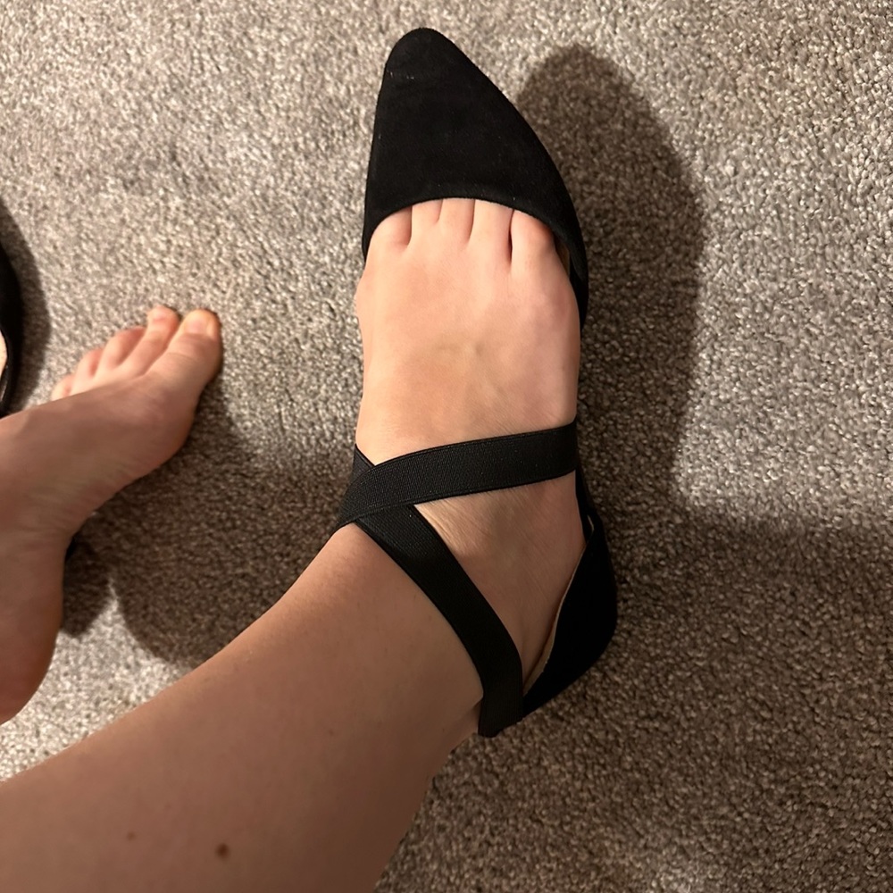 Black flats